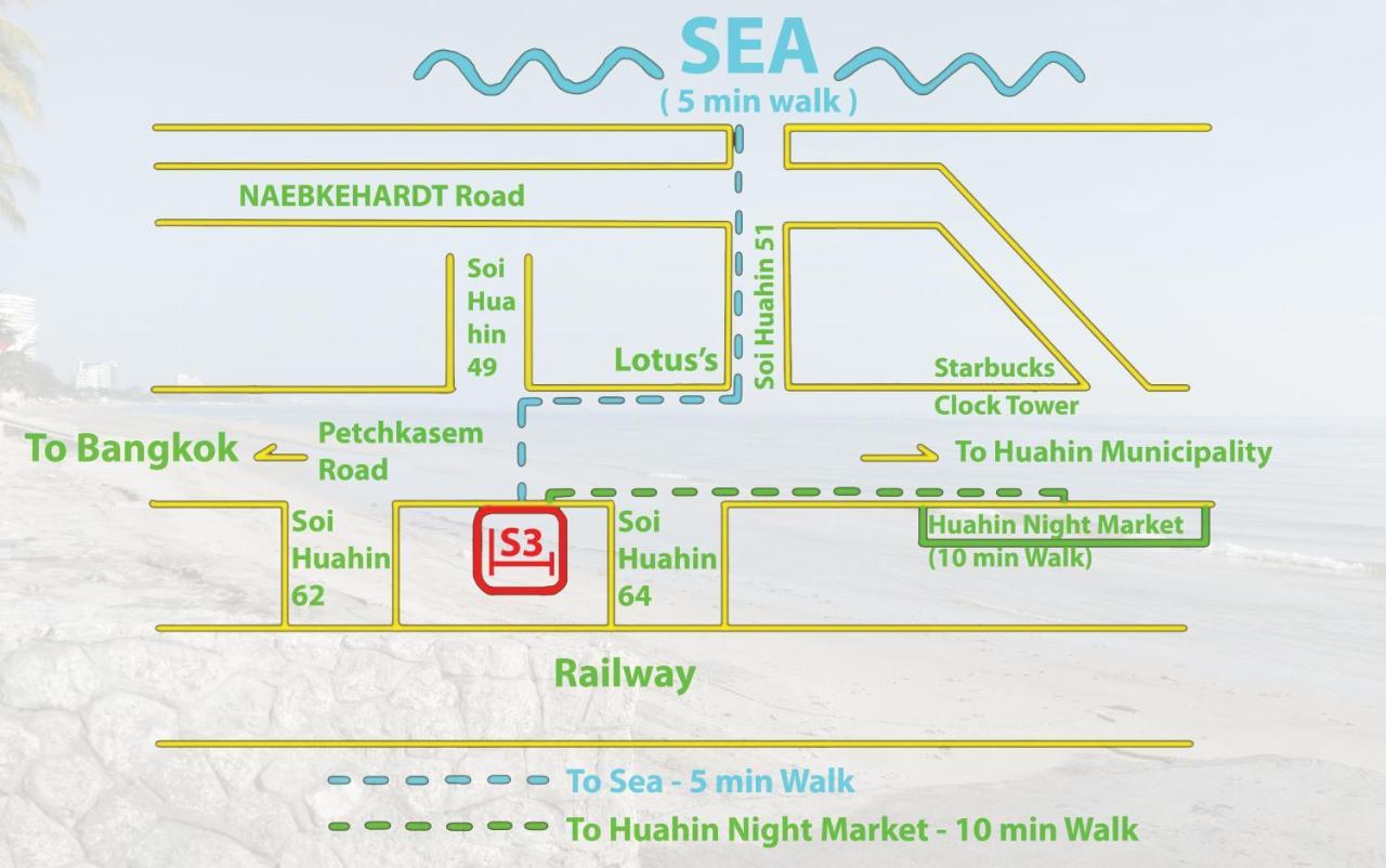 S3 Huahin Hotel Екстериор снимка